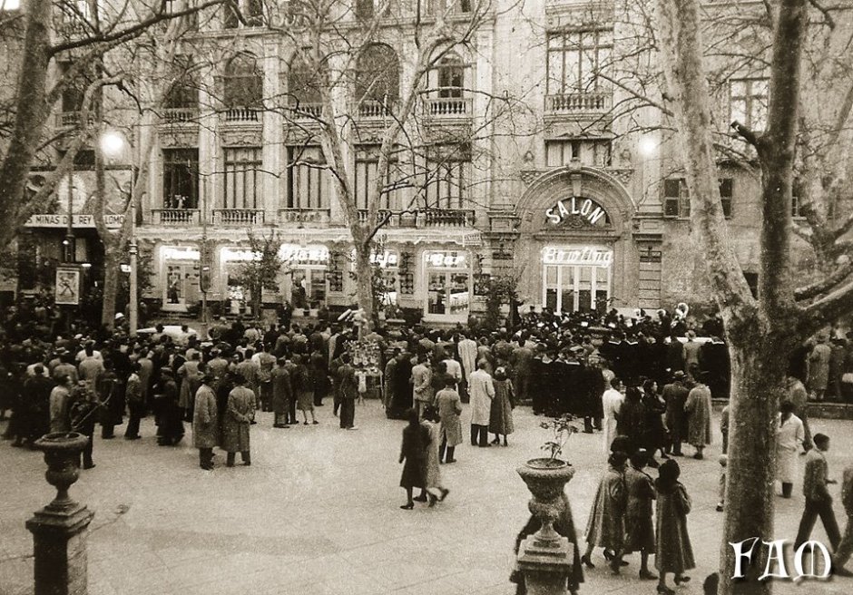 Cafeteria Miami quan existia al Born de Palma. 