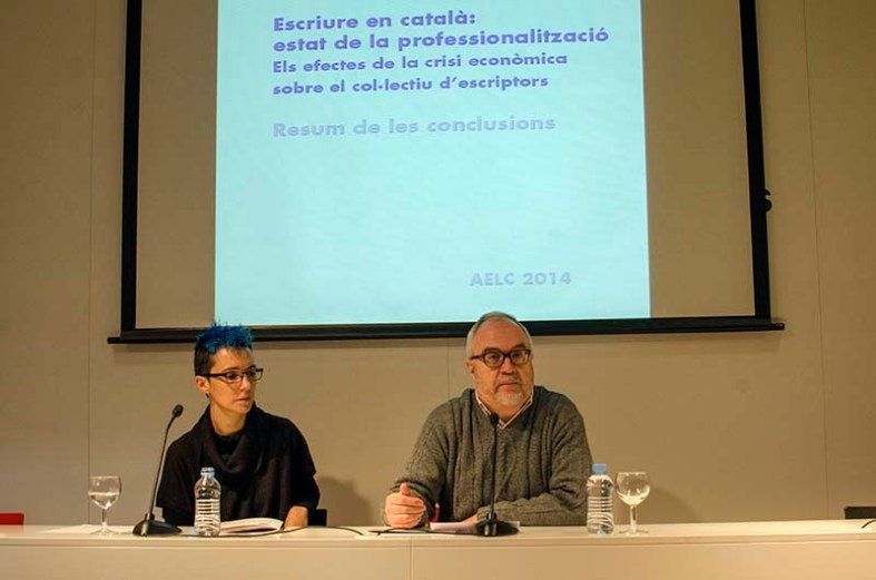 Bel Olid i Guillem-Jordi Graells © Fotografia de Carles 