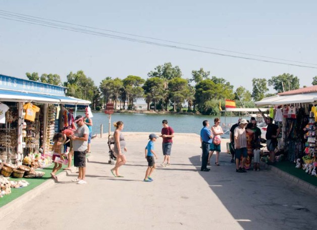 Escena de la desembocadura de l'Ebre