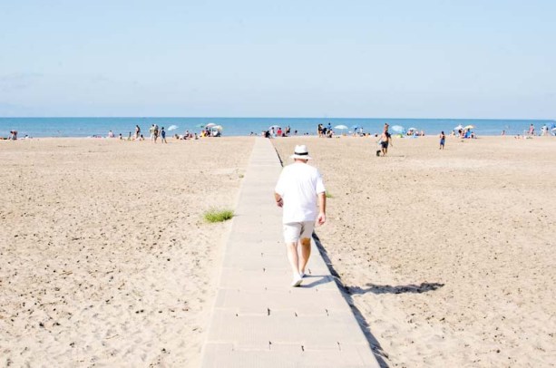 Escena de la desembocadura de l'Ebre