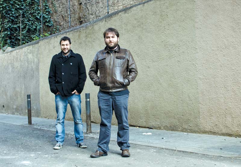 Ramon Mas i Ricard Planas. © Fotografia de Carles Domènec.