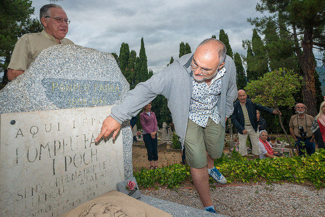 Prada, tomba de Pompeu Fabra. Fotografia UCE.