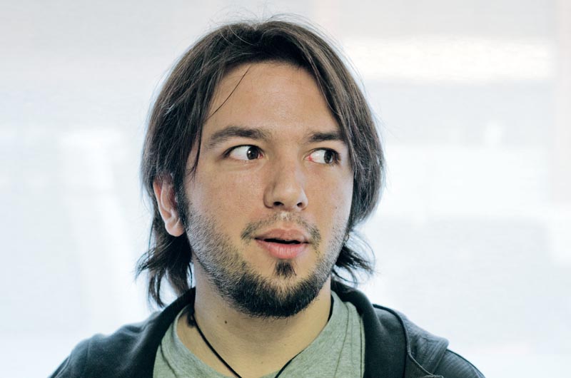 David Aliaga © Fotografia de Carles Domènec. 