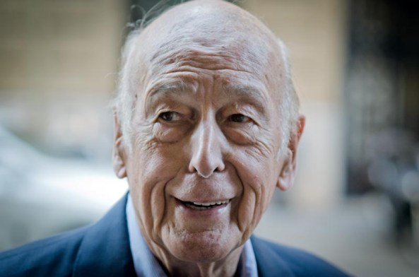 Valèry Giscard D'Estaign a Barcelona. © Fotografia de Carles Domènec