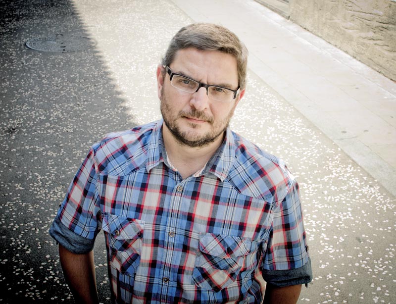 Xavier Aliaga a Barcelona © Fotografia de Carles Domènec