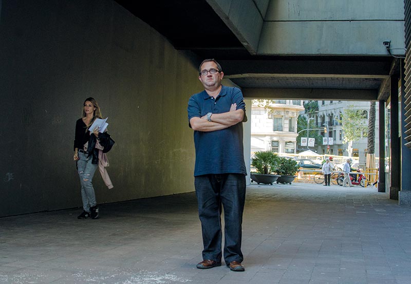 Albert Calls a Barcelona © Fotografia de Carles Domènec. 