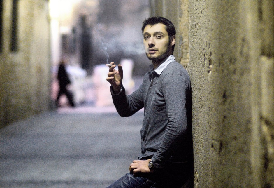 Salvador Iborra, a pocs metres del Palau de Requesens. © Fotografia de Carles Domènec