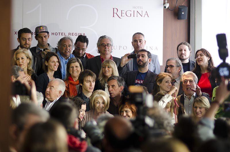 Autors a l'Hotel Regina de Barcelona, Sant Jordi 2014 © Fotografia de Carles Domènec