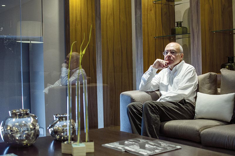 Justo Navarro © Fotografía de Carles Domènec