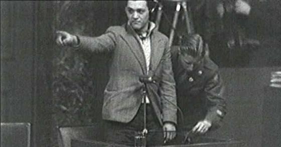 Francesc Boix en el juicio de Núremberg