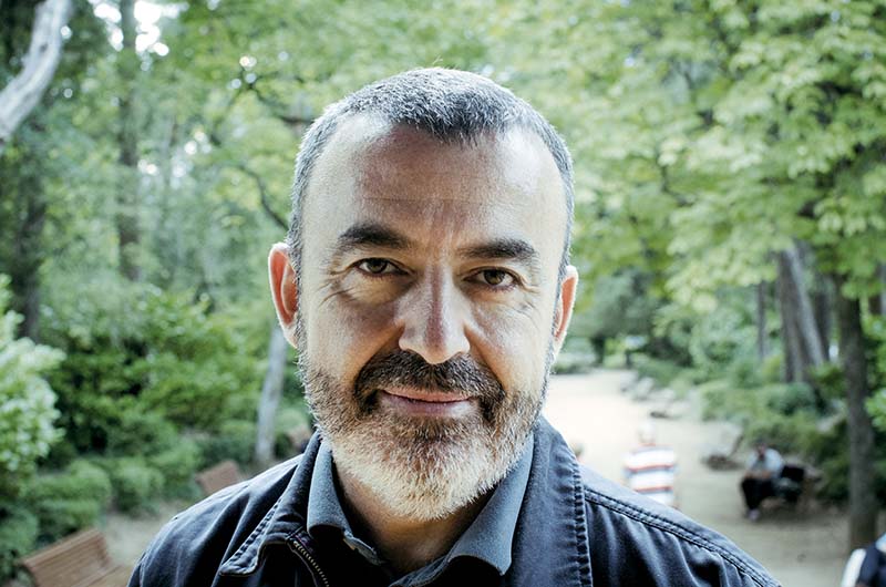 Lorenzo Silva en Jaca © Fotografía de Carles Domènec