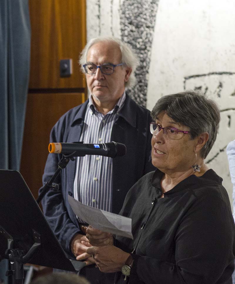 Lluís Bonada, Rosa Maria Piñol. © Fotografia de Carles Domènec