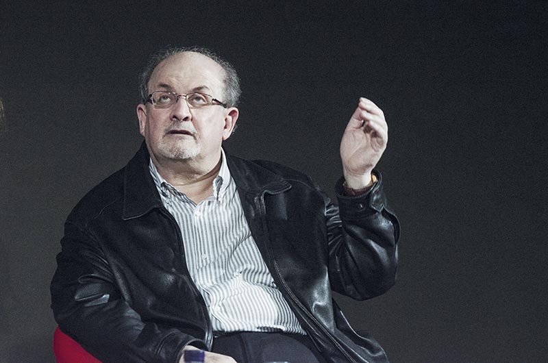 Salman Rushdie. © Fotografia de Carles Domènec