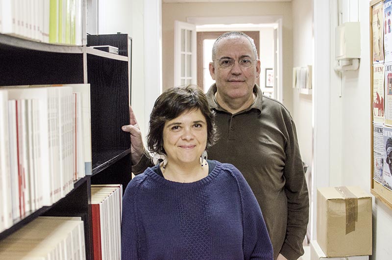 Josep Maria Muñoz i Núria Iceta. Seu de l'Avenç.