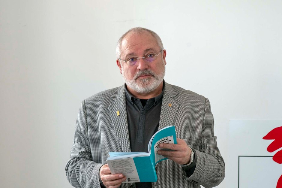 L'exconseller de Cultura, Lluís Puig, al Centre Català de Brussel·les